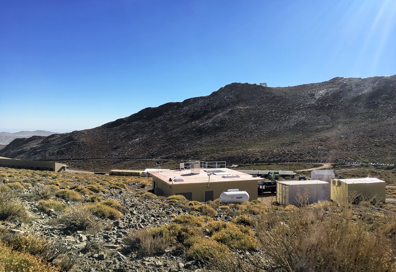 Fotografía del Observatorio Andes Lidar 