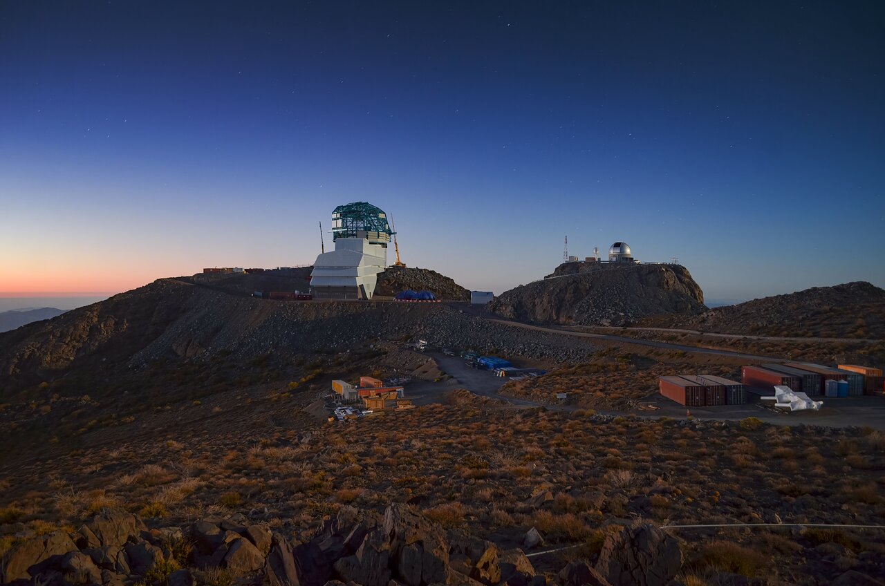 Fotografía del Telescopio de Rastreo Simonyi