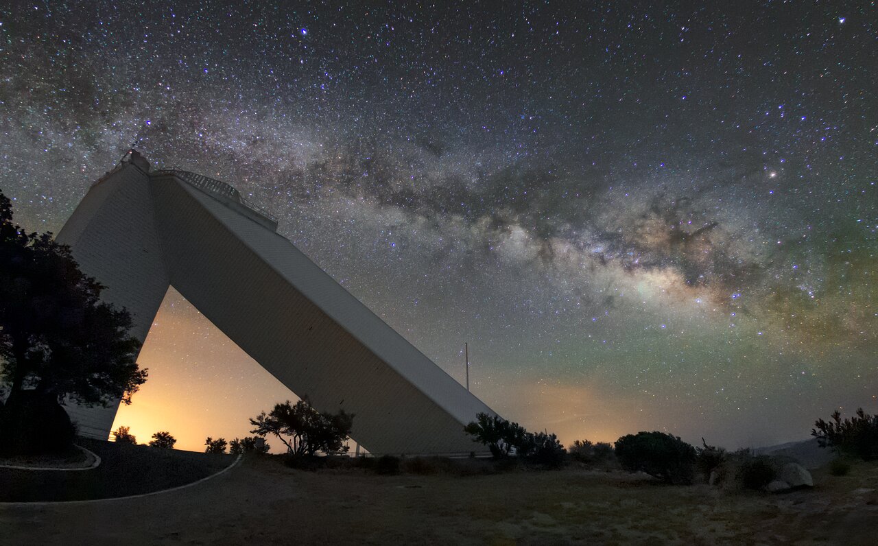 Fotografía del Telescopio Solar McMath-Pierce 