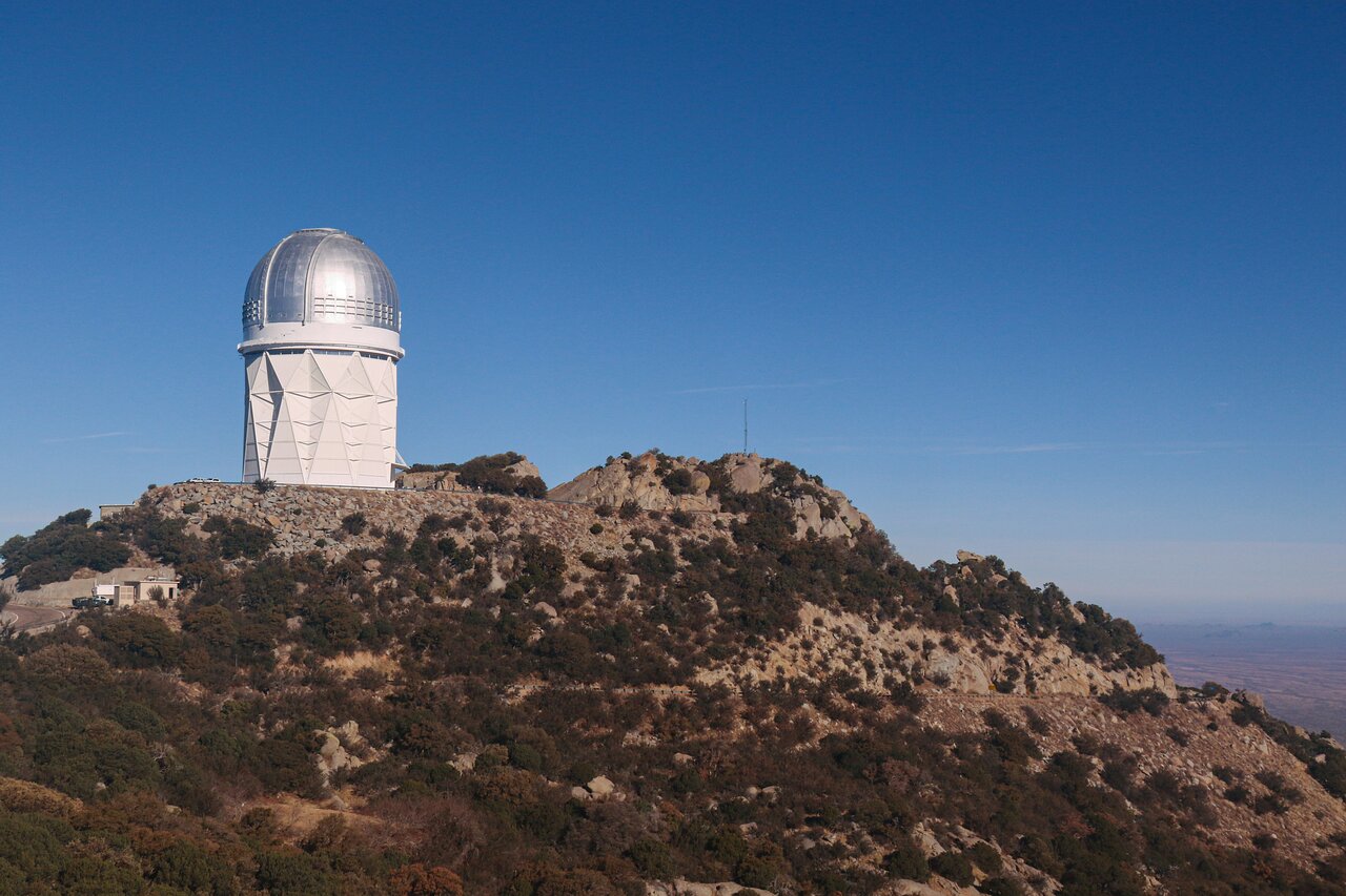 Fotografía del Telescopio de 4 metros Nicholas U. Mayall 