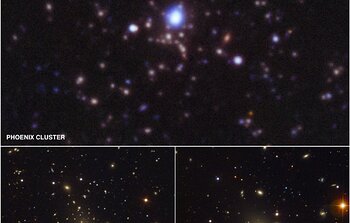 Astronomers Reassured by Record-breaking Star Formation in Huge Galaxy Cluster