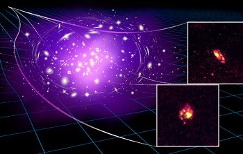 Gemini Observatory Confirms Spiral Nature of Extremely Distant Lensed Galaxy