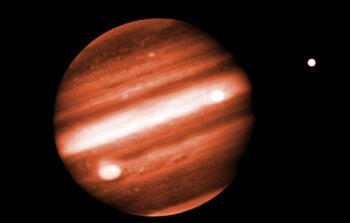 Near-Infrared Images Reveal Structure in Jupiter's Cloudy Atmosphere