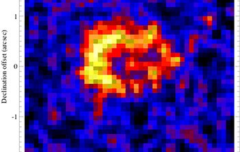 Gemini South Obtains First High-Resolution Image of Dust Around Supernova 1987A