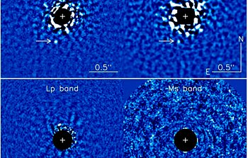 A Partly-cloudy Exoplanet