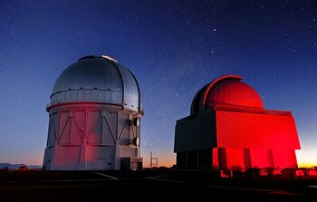 Un telescopio al rojo vivo