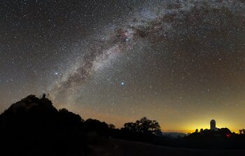 Polvo estelar sobre Kitt Peak