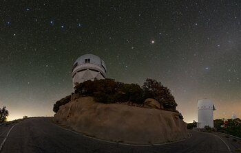 Kitt Peak and a Northern Asterism