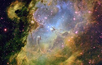 This image of the Eagle Nebula (M16)