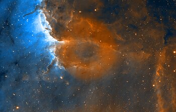 The Pelican Nebula Ionization Front