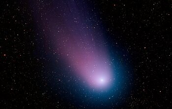 Close-up Image of Comet NEAT from Kitt Peak Observatory