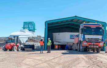 LSST Mirror Arrives at Cerro Pachón