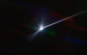 SOAR Telescope Catches Dimorphos’s Expanding Comet-like Tail After DART Impact