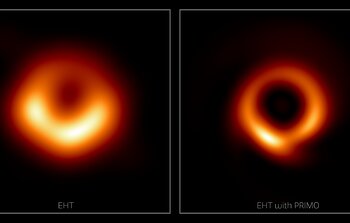 Científicos logran mejorar la nitidez de la primera imagen de un agujero negro