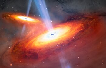 Observatorio Gemini y Subaru unen fuerzas para descubrir la primera pareja de cuásares en el principio del Universo