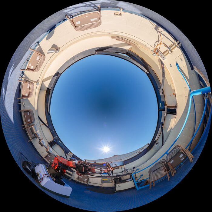 Visitor Center Roll Off Roof Observatory Fulldome