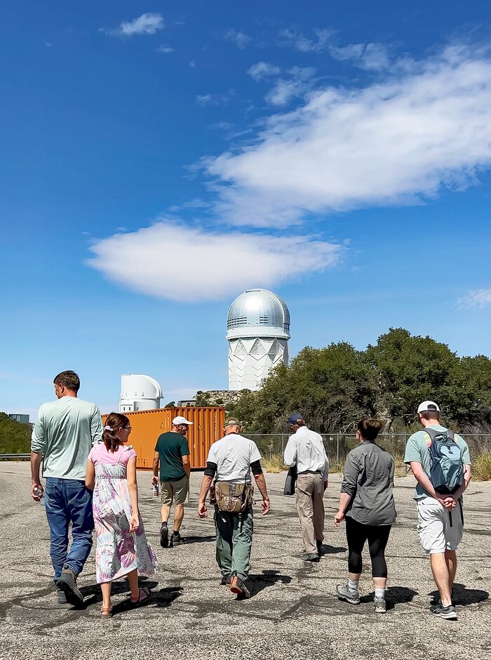 First public visitors at Kitt Peak National Observatory