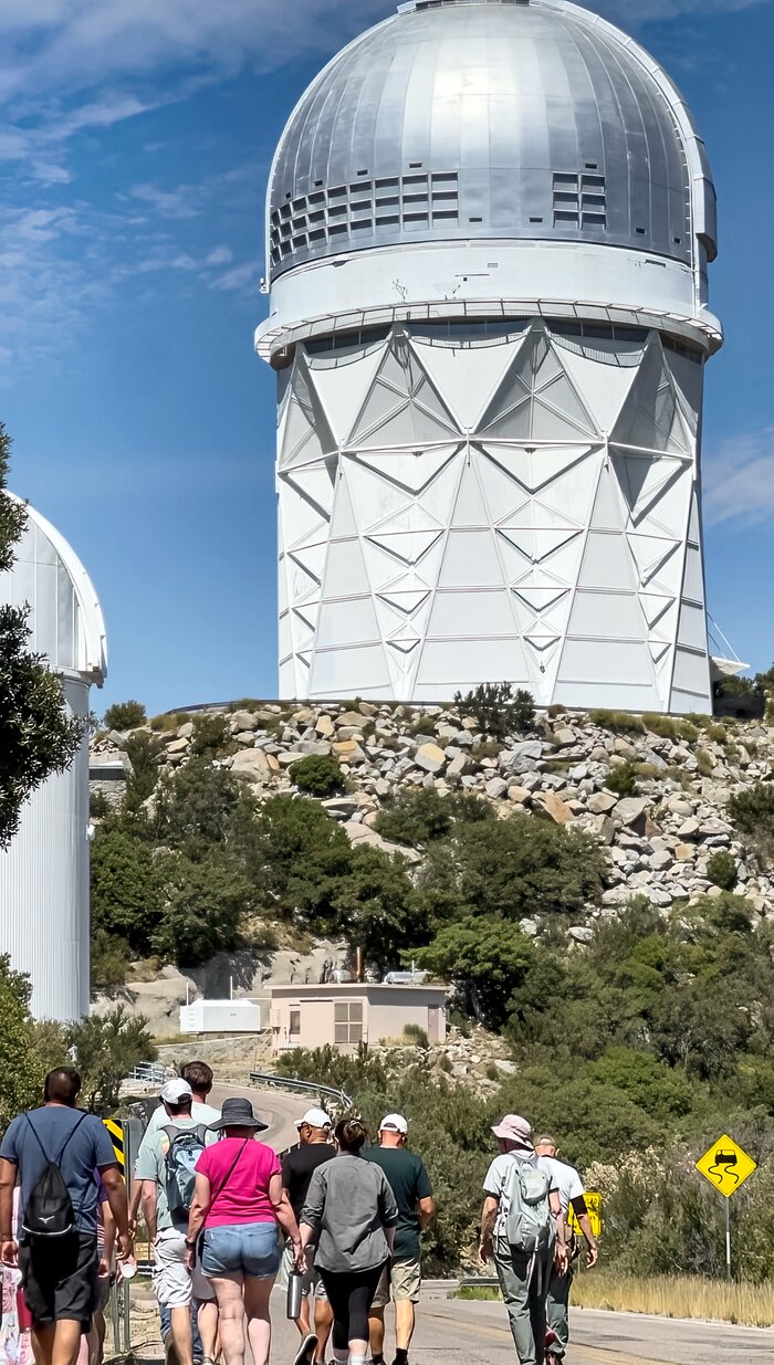 First public visitors at Kitt Peak National Observatory