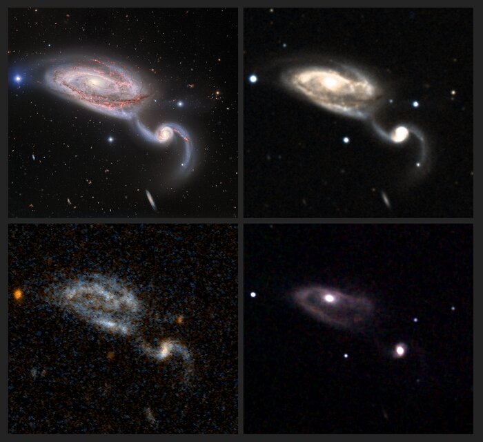 Views of Interacting Galaxies from Aladin Lite