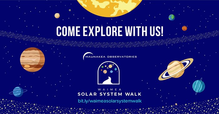 Solar System Walk Poster