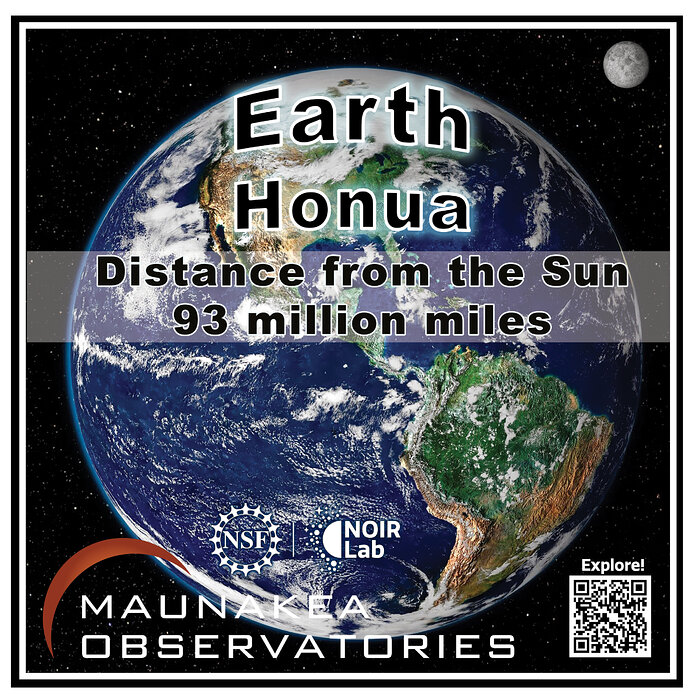 Solar System Walk Decal - Earth