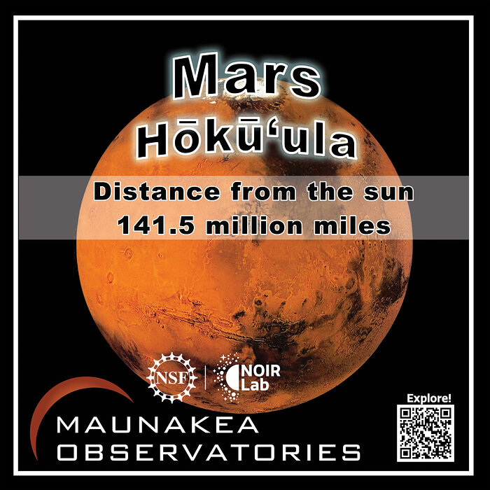 Solar System Walk Decal - Mars