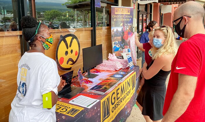 NOIRLab Table at AstroDay Kona