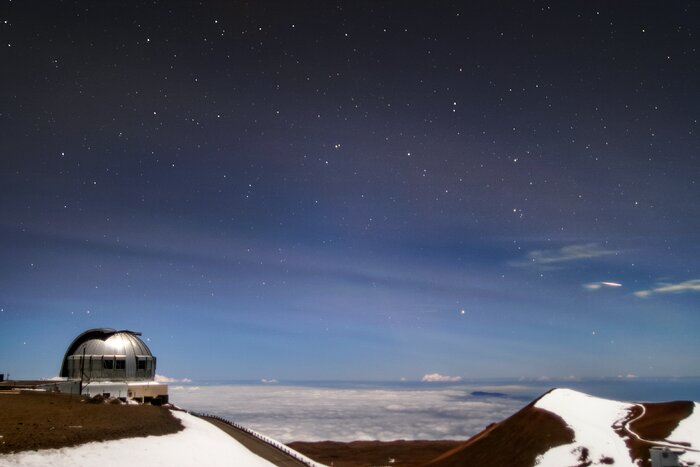 Tonga Eruption Detected at Maunakea