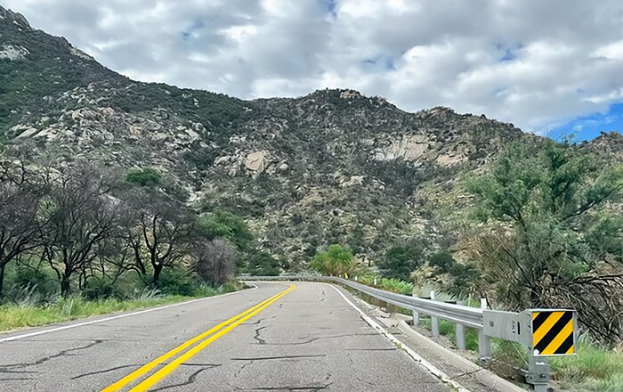 Roadworks on State Road 386