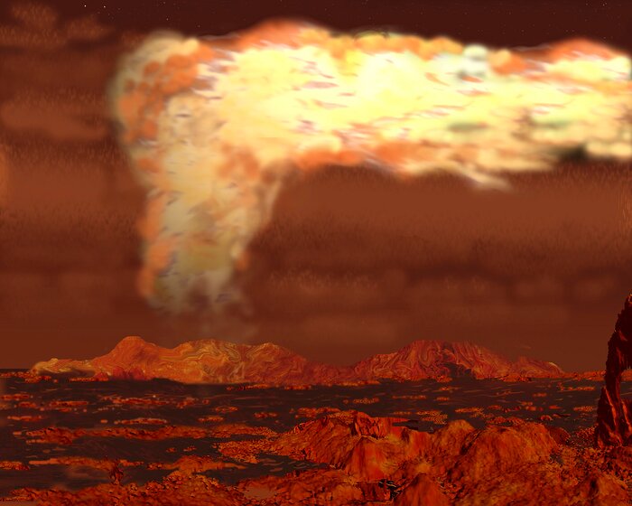 Cracks or Cryovolcanoes? Surface Geology Creates Clouds on Titan as Observed by Gemini and Keck