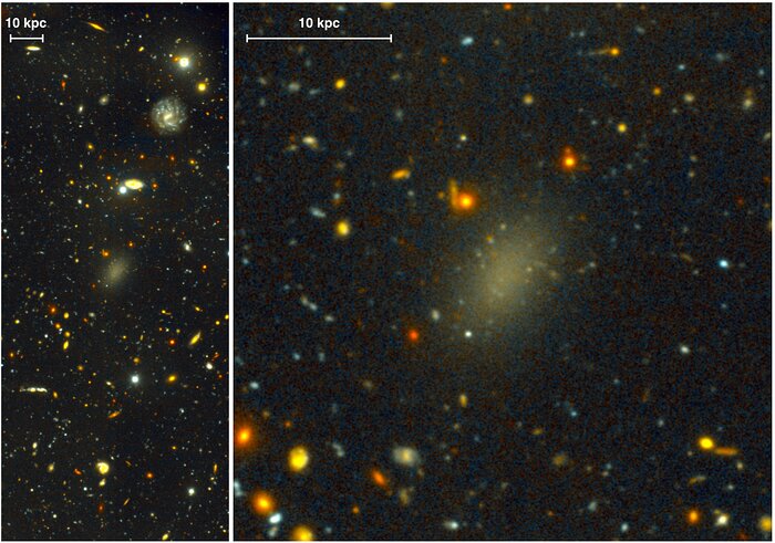 Gemini Images Galaxy That Is 99.99 Percent Dark Matter