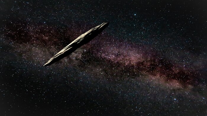 First Known Interstellar Visitor is an “Oddball”