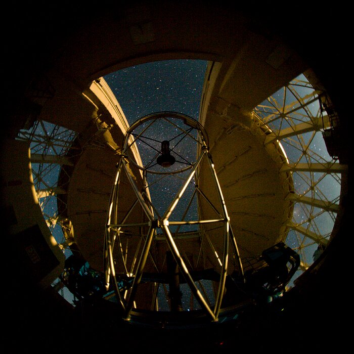 Gemini North dome interior