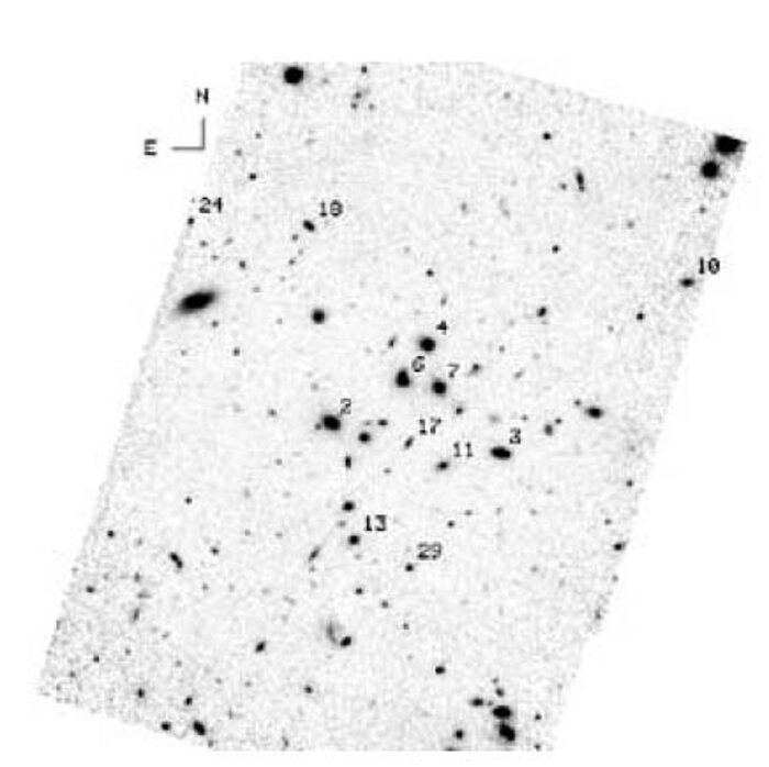 NICMOS image of the field around GDDS-12-5869