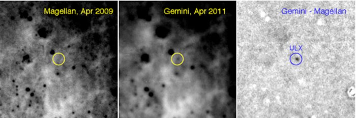 Region of the M83 disk