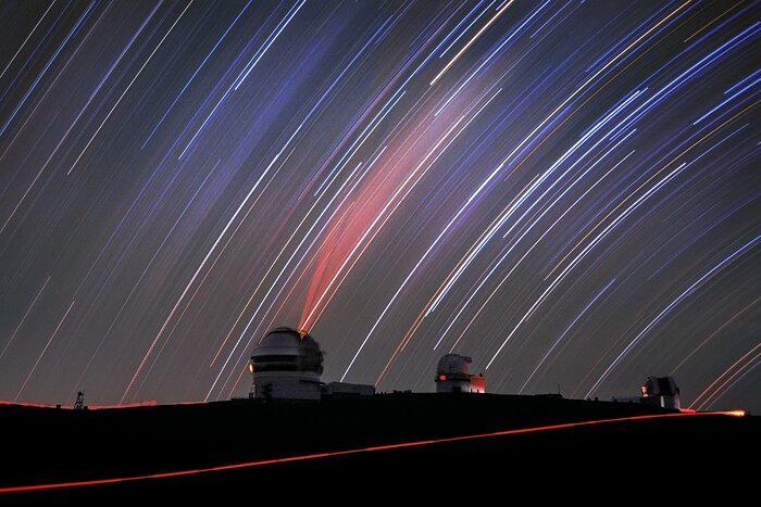 Star Trails and the Lone Twin