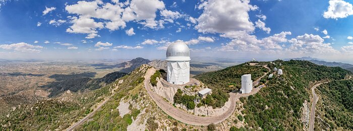 A Sunny Day at Kitt Peak