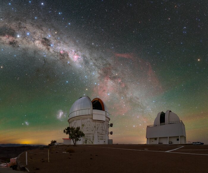 Red Bloom above Cerro Tololo