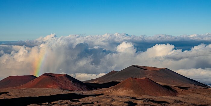 Rainbow on Maunakea