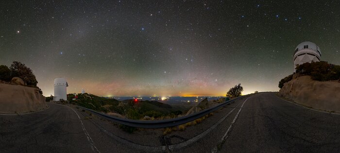 Arches all around Kitt Peak