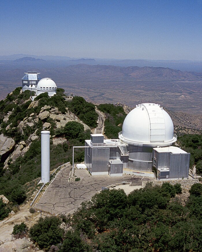 Aerial photography of Kitt Peak National Observatory, 13 June 2003