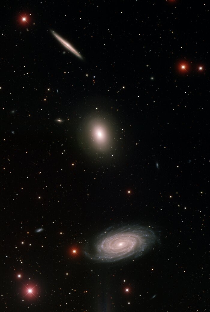Trio of Galaxies (NGC 5981, NGC 5982 and NGC 5985)