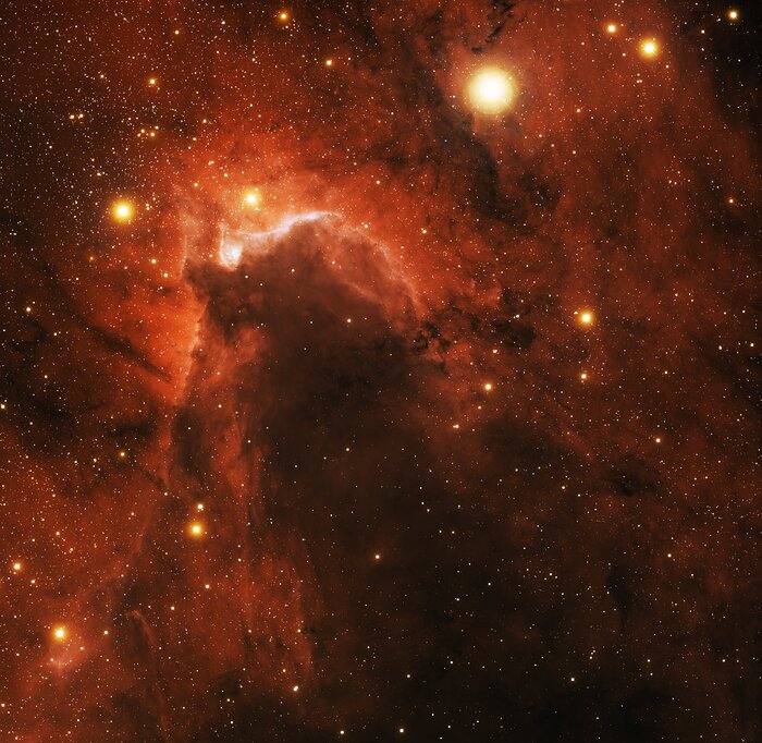 Sh2-155, Cave Nebula