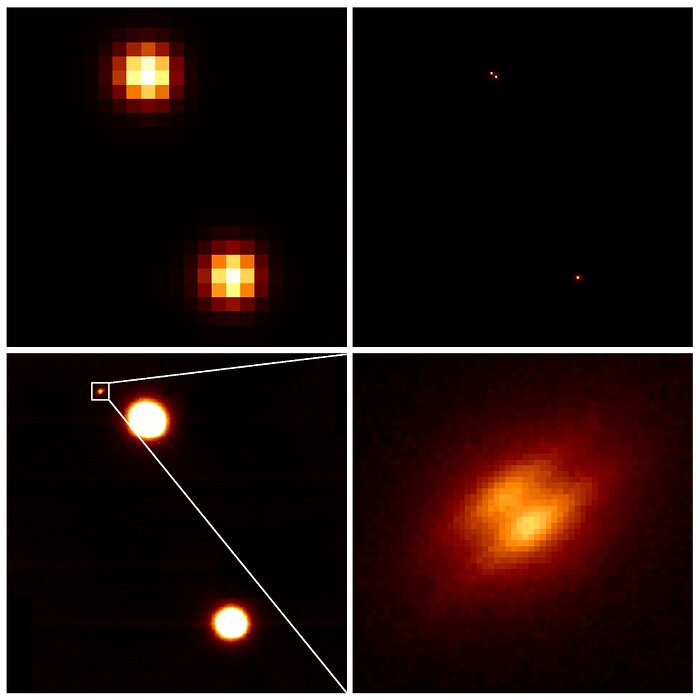 Astronomers Discover Edge-on Protoplanetary Disk in Quadruple Star System