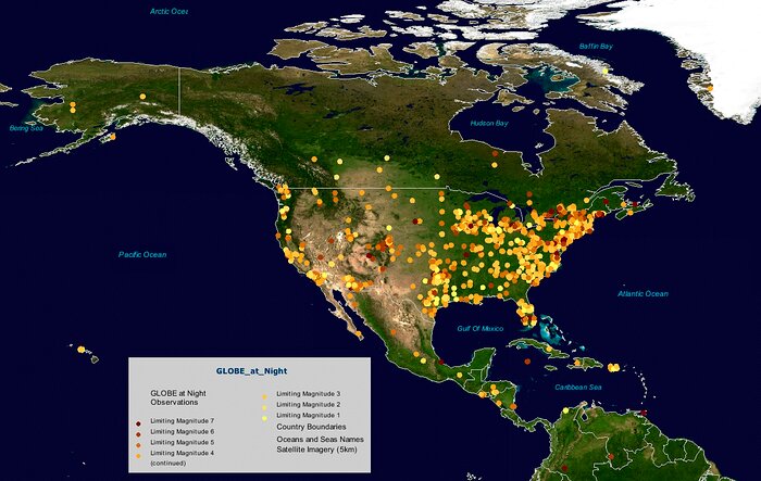 GLOBE at Night Reaches More Than 18,000 Participants on Six Continents