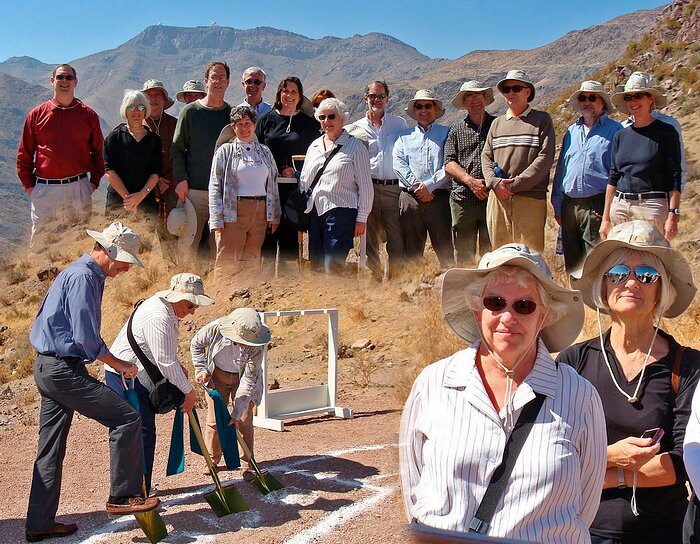 Dr. Sidney Wolff Honored at Chilean Dedication