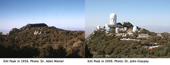 Kitt Peak Then and Now