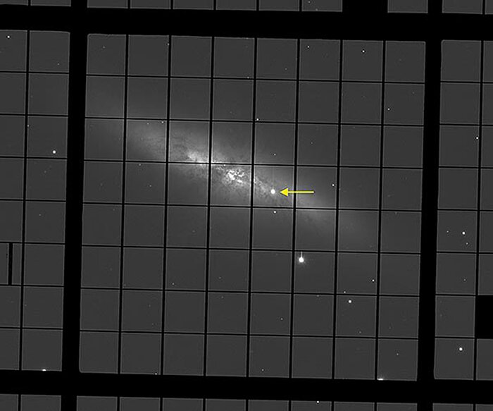 Supernova in M82