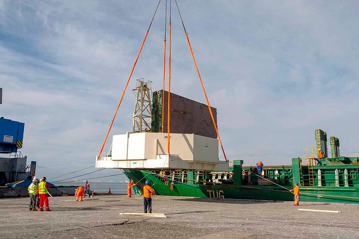 LSST Mirror Arrives at Cerro Pachón