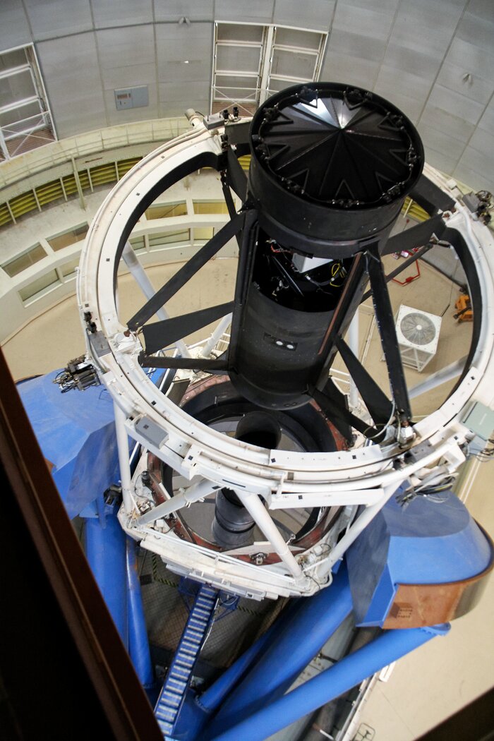 Nicholas U. Mayall 4-meter Telescope interior